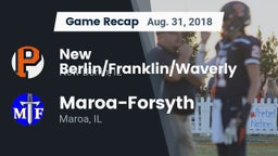 Recap: New Berlin/Franklin/Waverly  vs. Maroa-Forsyth  2018