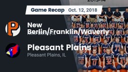 Recap: New Berlin/Franklin/Waverly  vs. Pleasant Plains  2018