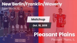 Matchup: New vs. Pleasant Plains  2019