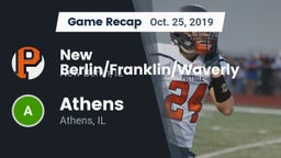 Recap: New Berlin/Franklin/Waverly  vs. Athens  2019