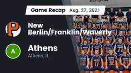Recap: New Berlin/Franklin/Waverly  vs. Athens  2021