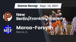 Recap: New Berlin/Franklin/Waverly  vs. Maroa-Forsyth  2021