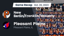 Recap: New Berlin/Franklin/Waverly  vs. Pleasant Plains  2023