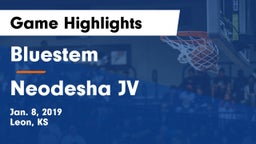 Bluestem  vs Neodesha JV Game Highlights - Jan. 8, 2019