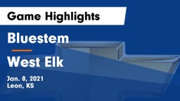 Bluestem  vs West Elk  Game Highlights - Jan. 8, 2021