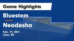 Bluestem  vs Neodesha  Game Highlights - Feb. 19, 2021
