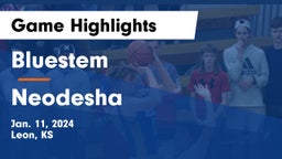 Bluestem  vs Neodesha  Game Highlights - Jan. 11, 2024