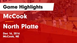 McCook  vs North Platte  Game Highlights - Dec 16, 2016