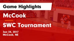 McCook  vs SWC Tournament Game Highlights - Jan 24, 2017