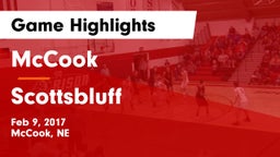 McCook  vs Scottsbluff Game Highlights - Feb 9, 2017