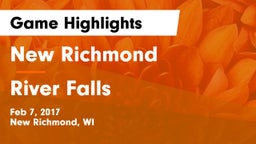 New Richmond  vs River Falls  Game Highlights - Feb 7, 2017