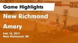 New Richmond  vs Amery  Game Highlights - Feb 14, 2017