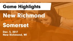 New Richmond  vs Somerset  Game Highlights - Dec. 5, 2017