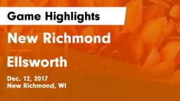 New Richmond  vs Ellsworth  Game Highlights - Dec. 12, 2017