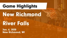 New Richmond  vs River Falls  Game Highlights - Jan. 6, 2020