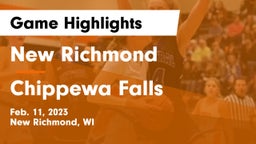 New Richmond  vs Chippewa Falls  Game Highlights - Feb. 11, 2023
