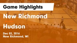 New Richmond  vs Hudson  Game Highlights - Dec 02, 2016