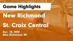 New Richmond  vs St. Croix Central  Game Highlights - Dec. 18, 2020