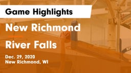 New Richmond  vs River Falls  Game Highlights - Dec. 29, 2020