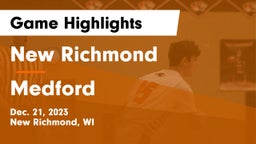 New Richmond  vs Medford  Game Highlights - Dec. 21, 2023