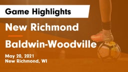 New Richmond  vs Baldwin-Woodville  Game Highlights - May 20, 2021