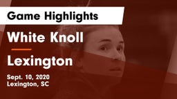 White Knoll  vs Lexington  Game Highlights - Sept. 10, 2020