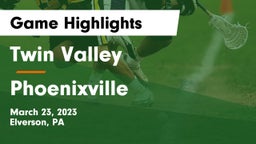 Twin Valley  vs Phoenixville  Game Highlights - March 23, 2023