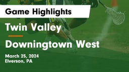 Twin Valley  vs Downingtown West  Game Highlights - March 25, 2024