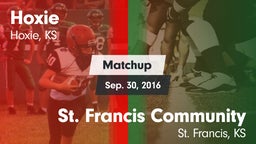 Matchup: Hoxie  vs. St. Francis Community  2016