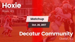 Matchup: Hoxie  vs. Decatur Community  2017