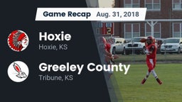Recap: Hoxie  vs. Greeley County  2018