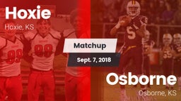 Matchup: Hoxie  vs. Osborne  2018