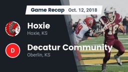 Recap: Hoxie  vs. Decatur Community  2018