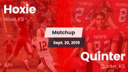 Matchup: Hoxie  vs. Quinter  2019