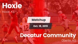 Matchup: Hoxie  vs. Decatur Community  2019