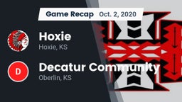 Recap: Hoxie  vs. Decatur Community  2020