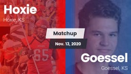 Matchup: Hoxie  vs. Goessel  2020