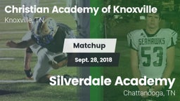 Matchup: Christian Academy vs. Silverdale Academy  2018