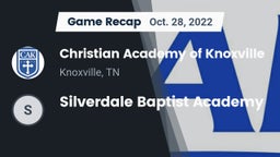 Recap: Christian Academy of Knoxville vs. Silverdale Baptist Academy 2022