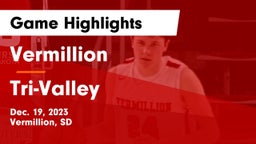 Vermillion  vs Tri-Valley  Game Highlights - Dec. 19, 2023