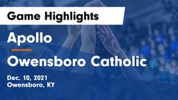 Apollo  vs Owensboro Catholic  Game Highlights - Dec. 10, 2021