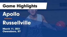 Apollo  vs Russellville  Game Highlights - March 11, 2021