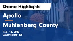 Apollo  vs Muhlenberg County  Game Highlights - Feb. 14, 2023