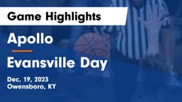 Apollo  vs Evansville Day Game Highlights - Dec. 19, 2023