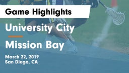 University City  vs Mission Bay  Game Highlights - March 22, 2019