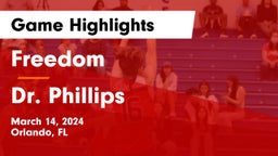 Freedom  vs Dr. Phillips   Game Highlights - March 14, 2024