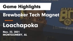 Brewbaker Tech Magnet  vs Loachapoka  Game Highlights - Nov. 22, 2021