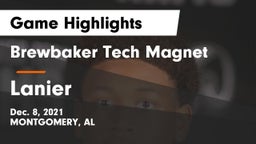 Brewbaker Tech Magnet  vs Lanier Game Highlights - Dec. 8, 2021