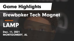 Brewbaker Tech Magnet  vs LAMP Game Highlights - Dec. 11, 2021