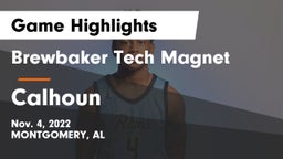 Brewbaker Tech Magnet  vs Calhoun  Game Highlights - Nov. 4, 2022